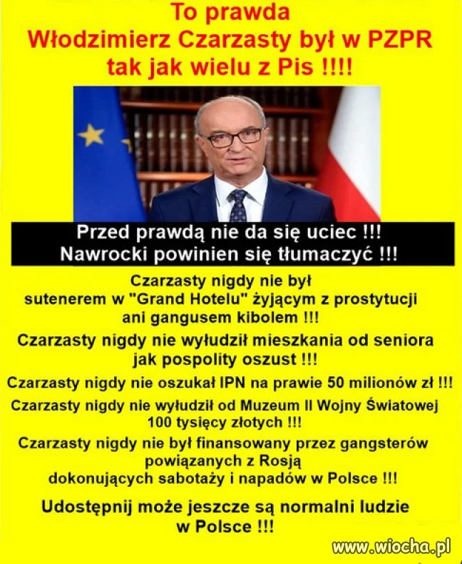 To prawda Włodzimierz Czarzasty był w PZPR