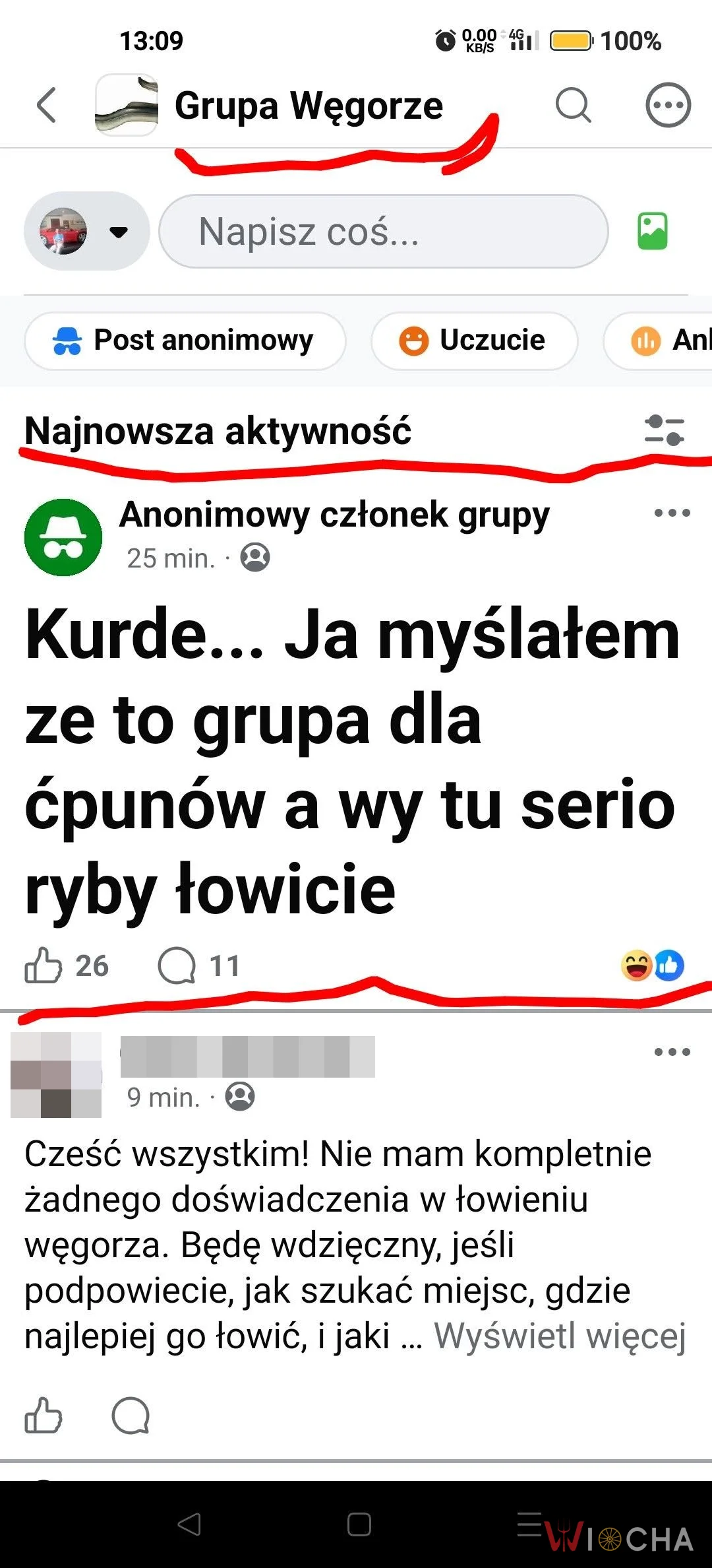 To serio grupa dla wędkarzy?