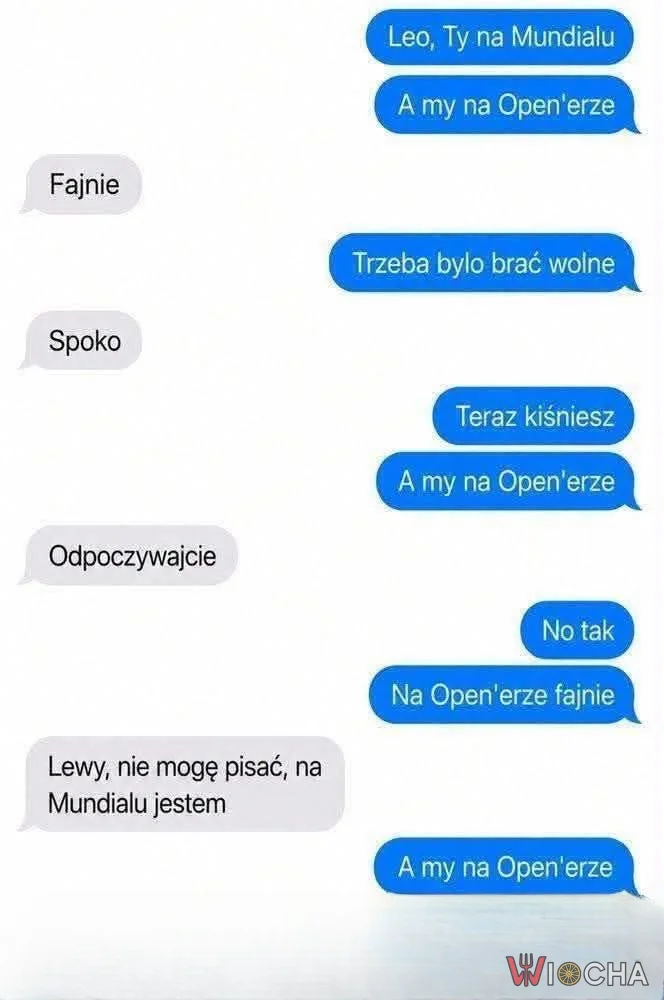 Messi na Mundialu, Lewy na Openerze