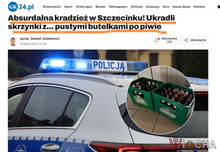 Kradzież, która bawi