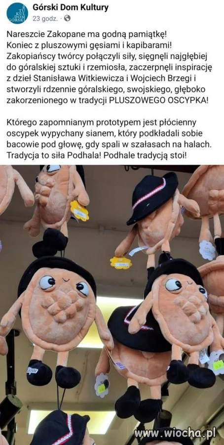 Maskotka z zakopca 