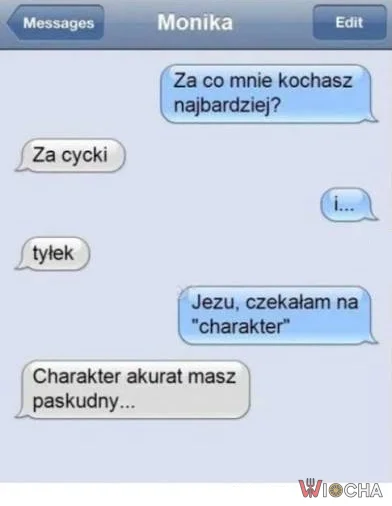 Najpierw cycki, potem paskudny charakter