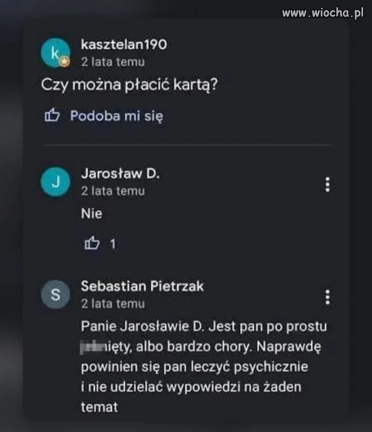 POV: Polak nie może zapłacić kartą