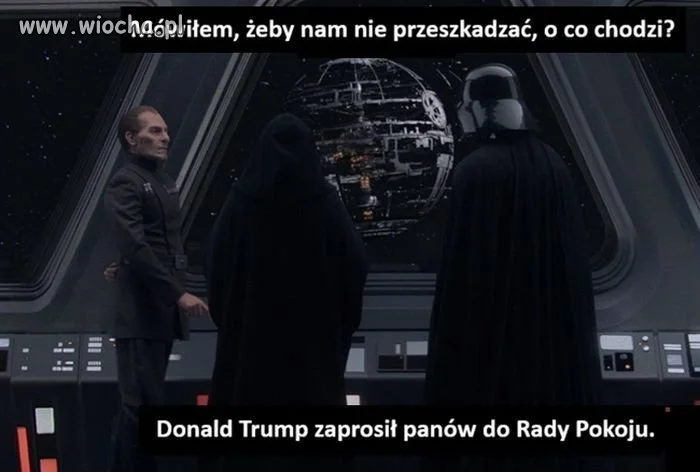 Dziś to mroczny imperator 