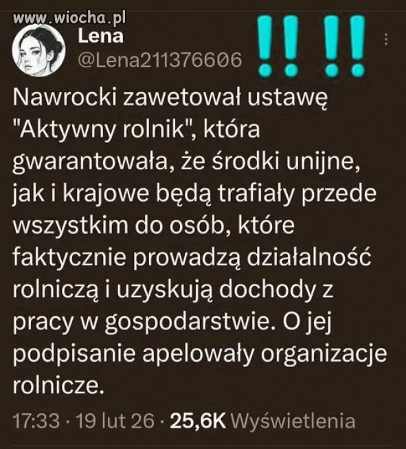 I jak tam rolnicy?