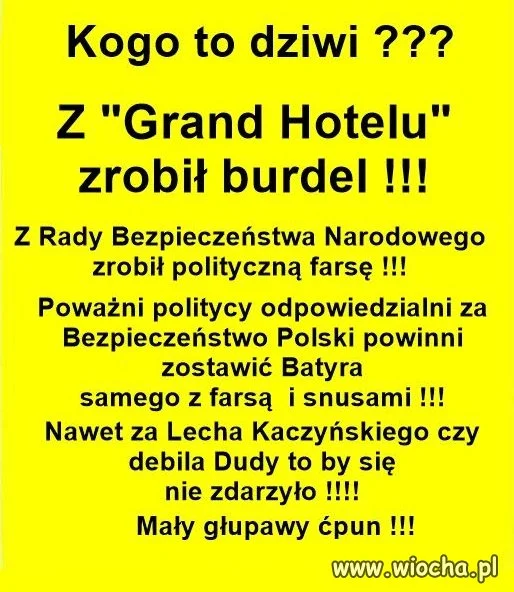 Czy ktoś wie, o kogo chodzi?