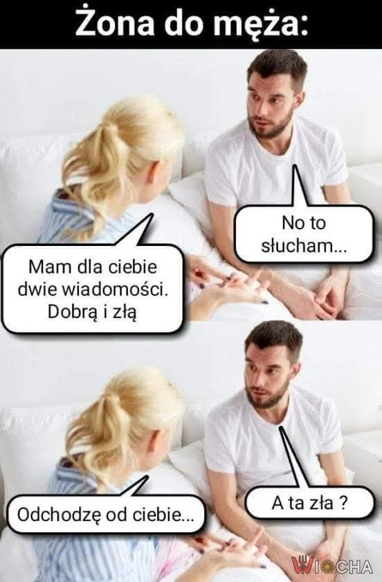A ta zła wiadomość?