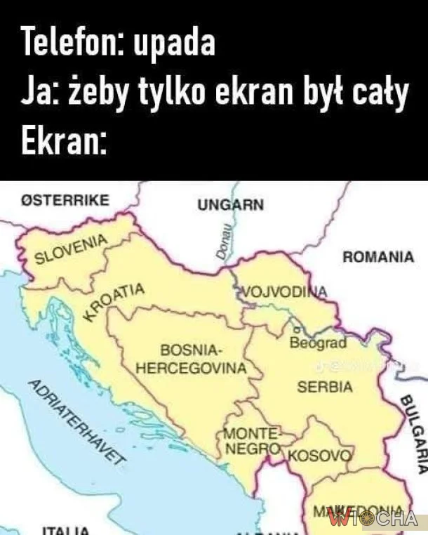 Ekran ledwo się trzyma