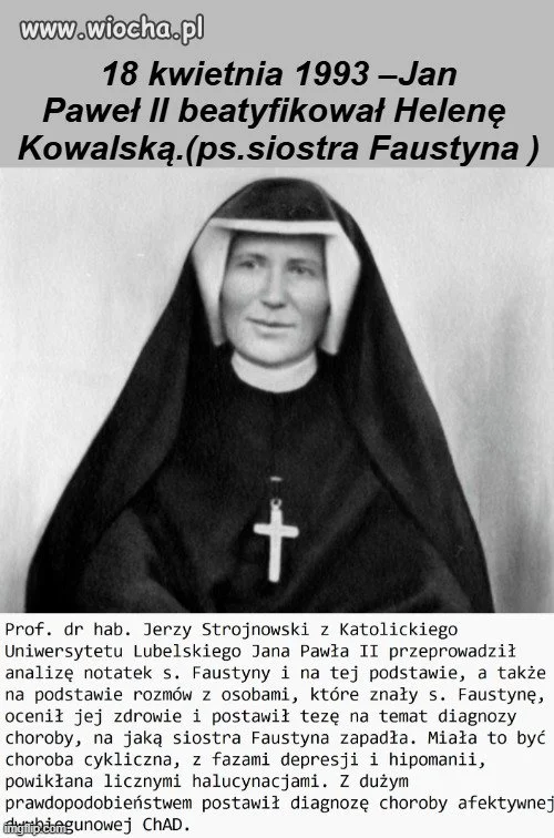 Siostra Faustyna.