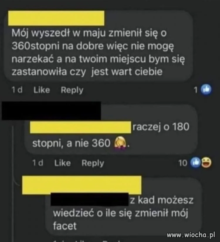 Zmienił się raczej o 180 stopni