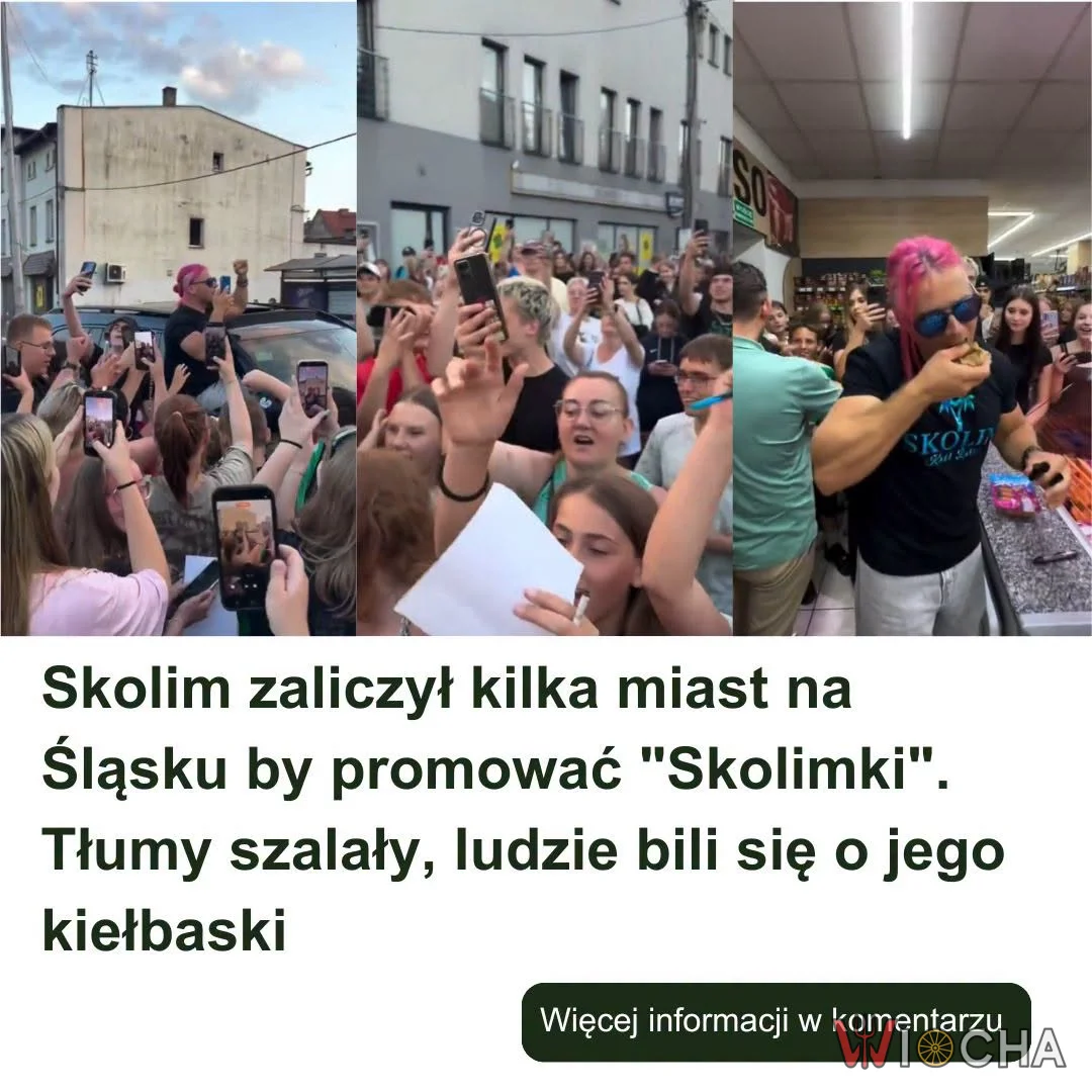 Bili się o jego kiełbaski
