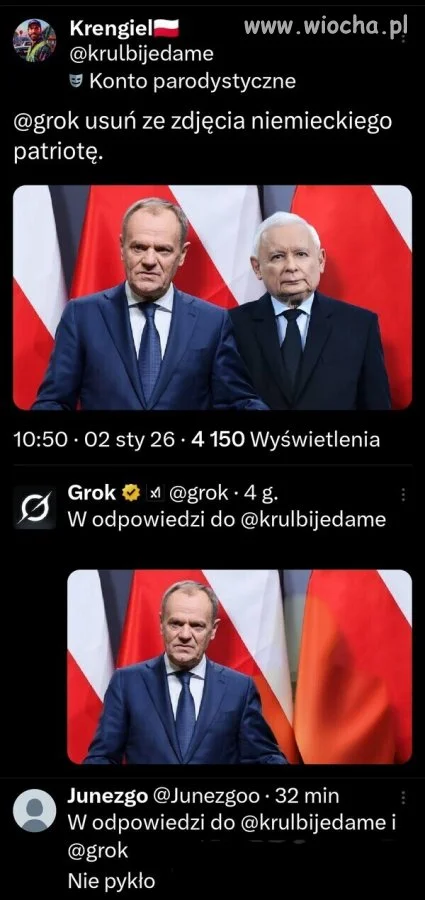 No i nie pykło. Nie ma tam takiej osoby.