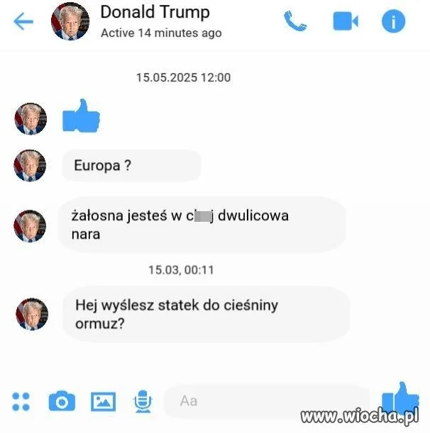 Żałosna jesteś, Europo