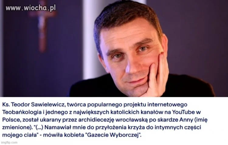 To nie jest profanacja krzyża?