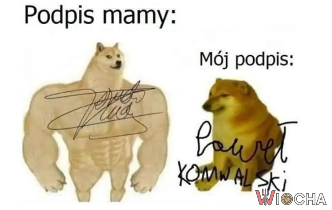 Podpis przedszkolaka