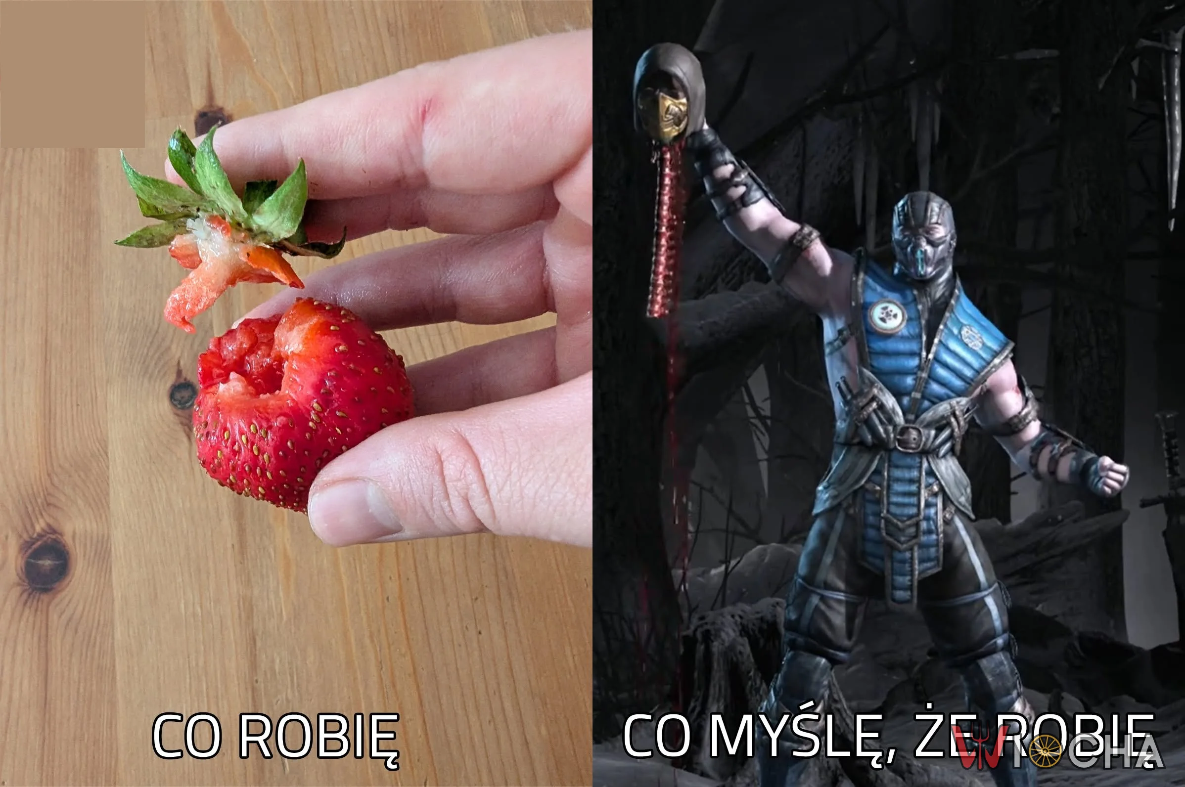 A niby to tylko jedzenie truskawek