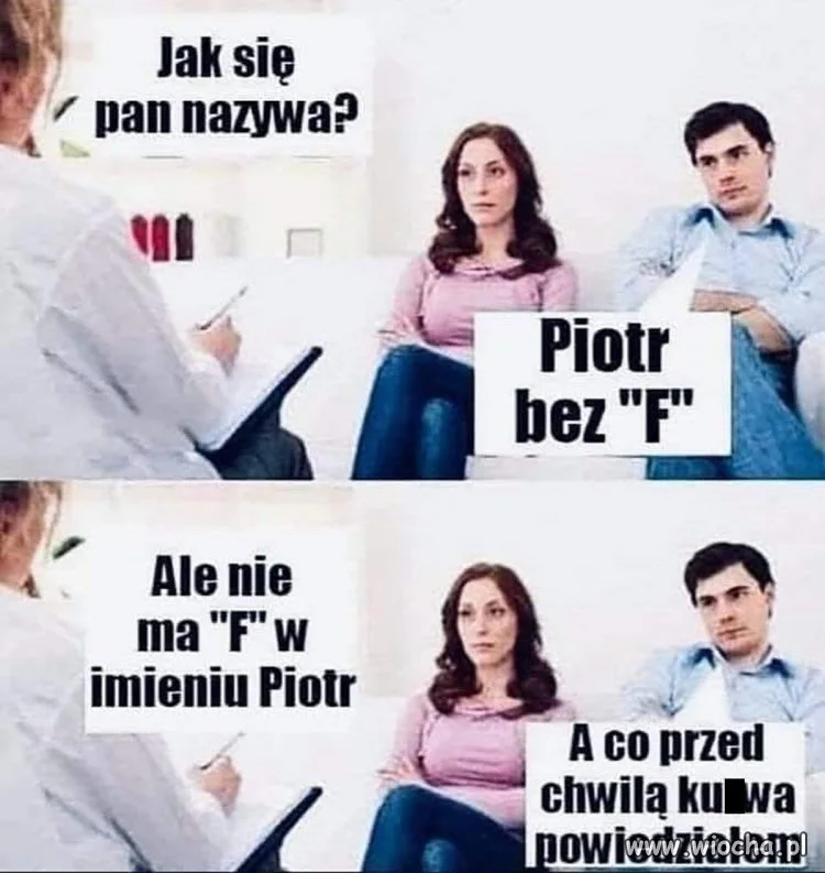 Jak się Pan nazywa?