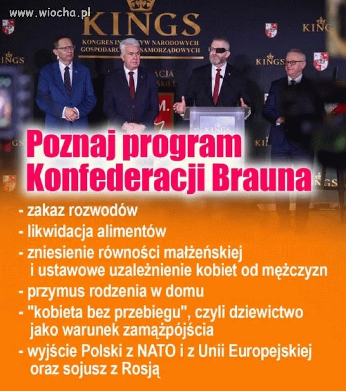 Założę się, że tam w tym cyrku Brauna