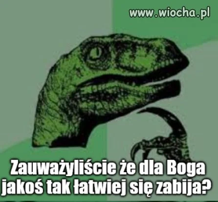 Kaprawym okiem ateisty patrząc ...