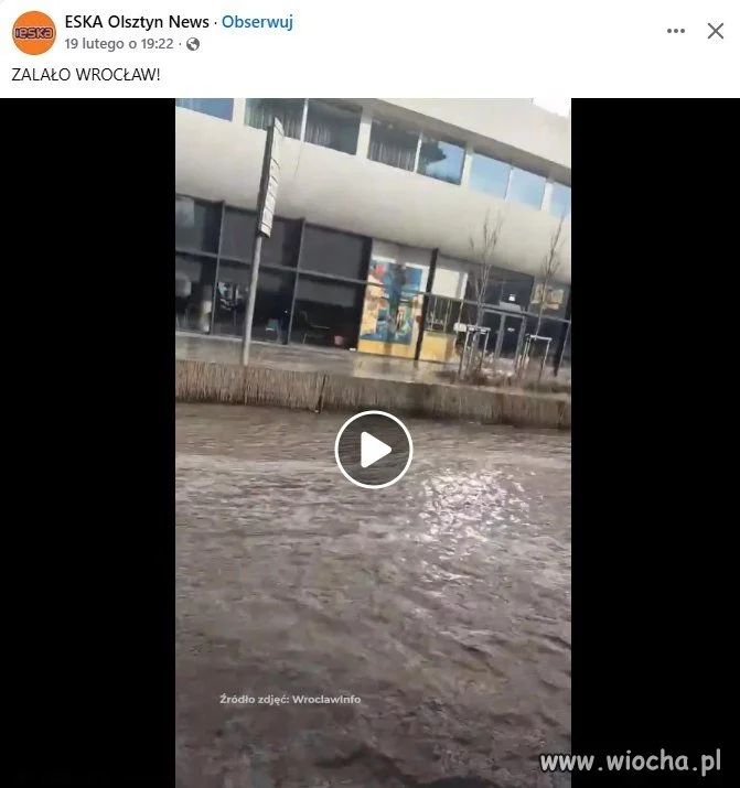 Też was wkurza to, że obserwujecie dany, lokalny profil informacyjny Radia ESKA, a oni podają informacje z drugiego krańca Polski?!