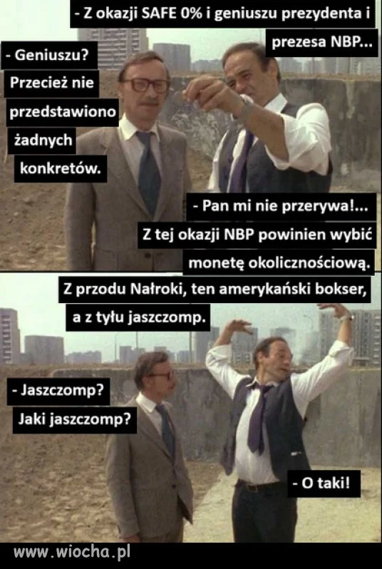 Odgrzebali jaszczombia PiSu, ale jaja.