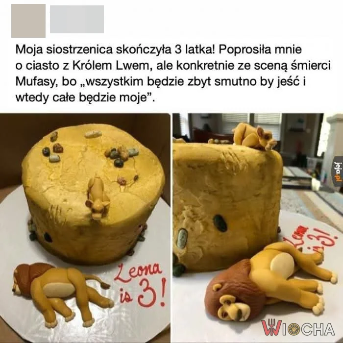 Śmierć Mufasy nie sprzyja apetytowi