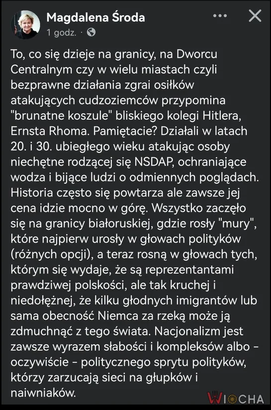 Prof. Magdalena Środa - bez znieczulenia o PiSJugend!