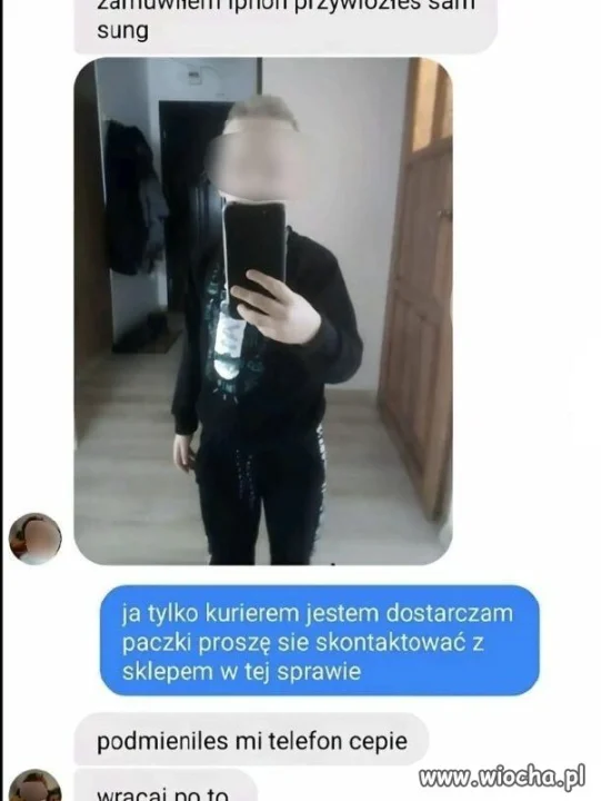 Kurier wszystkiemu winien