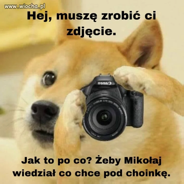 Coś czuję, że Mikołaj będzie zaskoczony