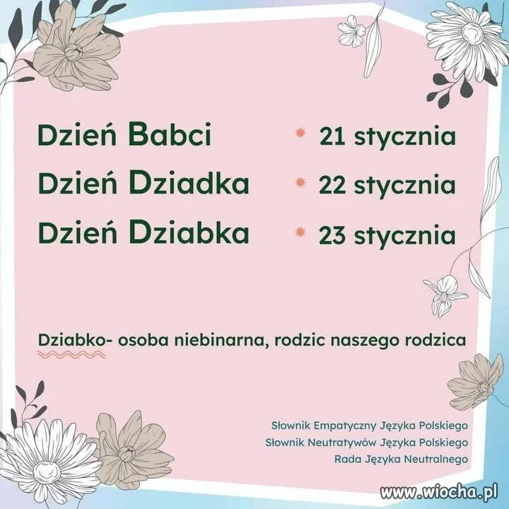Kalendarz musi iść z duchem czasu