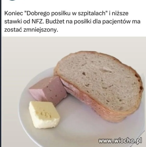 Koniec dobrego jedzenia w szpitalach?