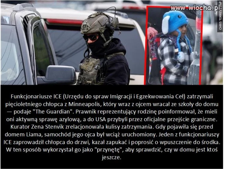 SS IEC zatrzymali 5-latka. Użyli go jako przynęty