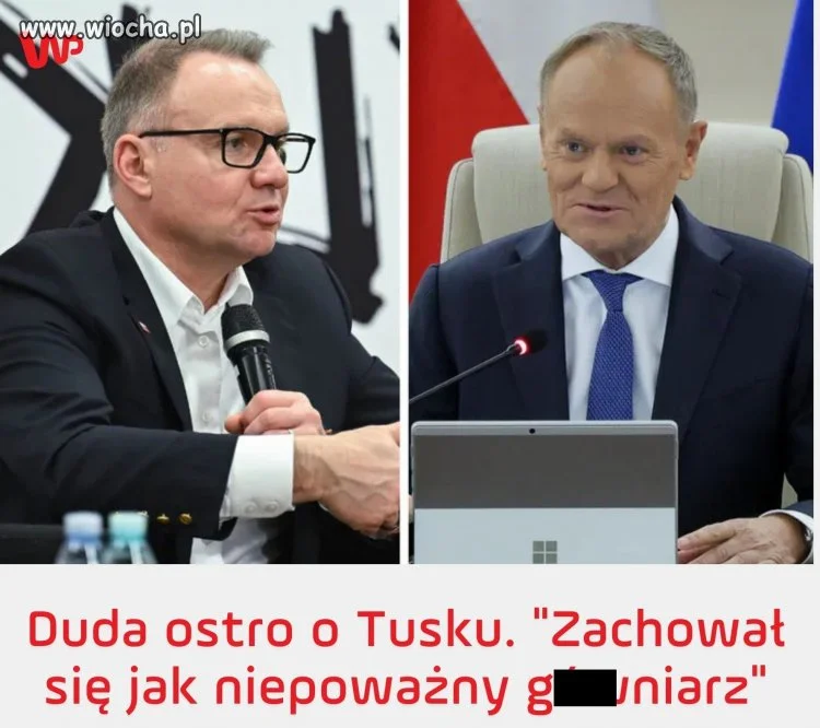 To chyba mamy kolejnego beefa na scenie politycznej scenie