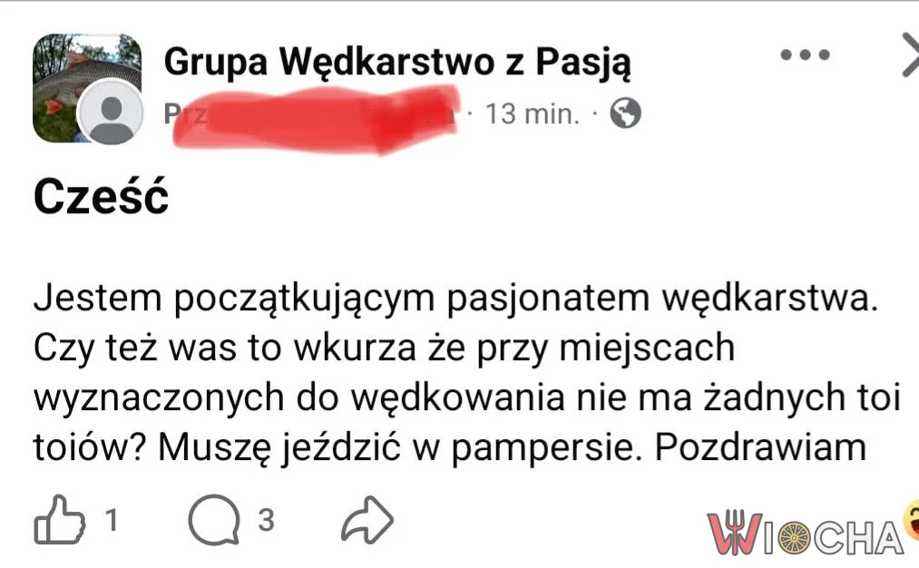 Wy też na ryby chodzicie w pampersie?