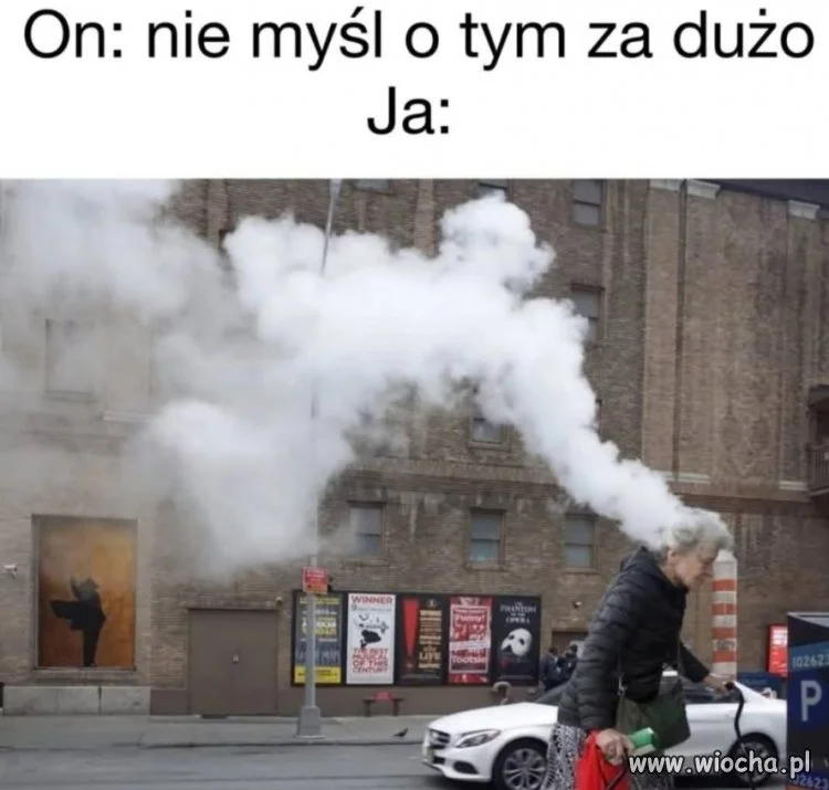 Tak zwane czacha dymi