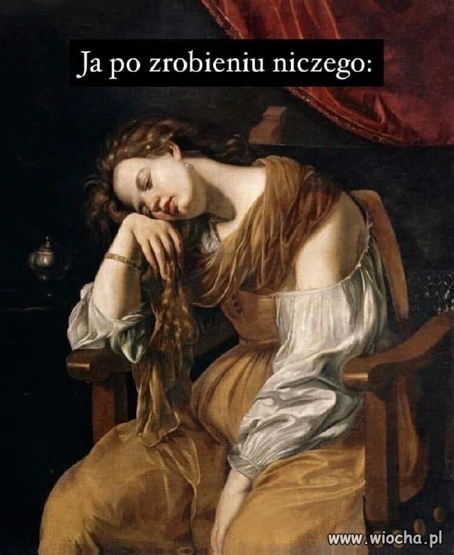 Ale jestem zmęczona