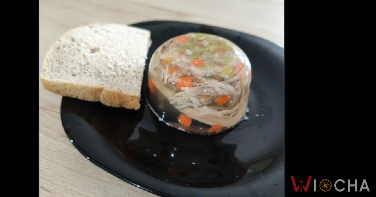 Galaretka z pieczywem, smacznego