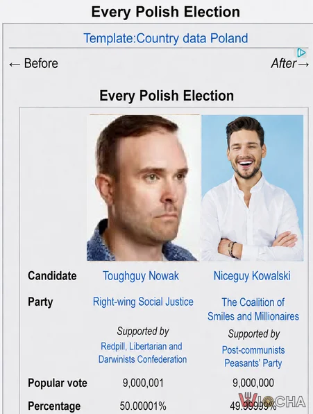 Typowe wybory w Polsce