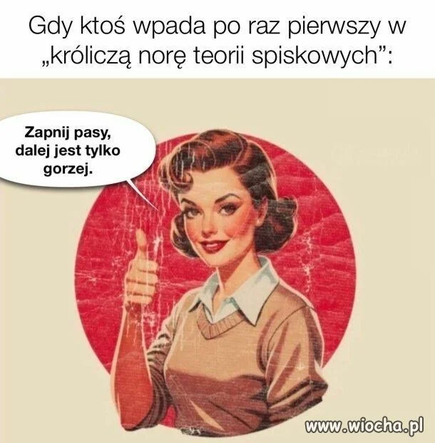 Teorie spiskowe to inny wymiar