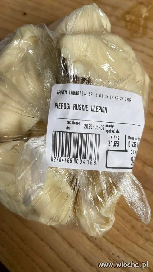 Pierogi ruskie ulepion