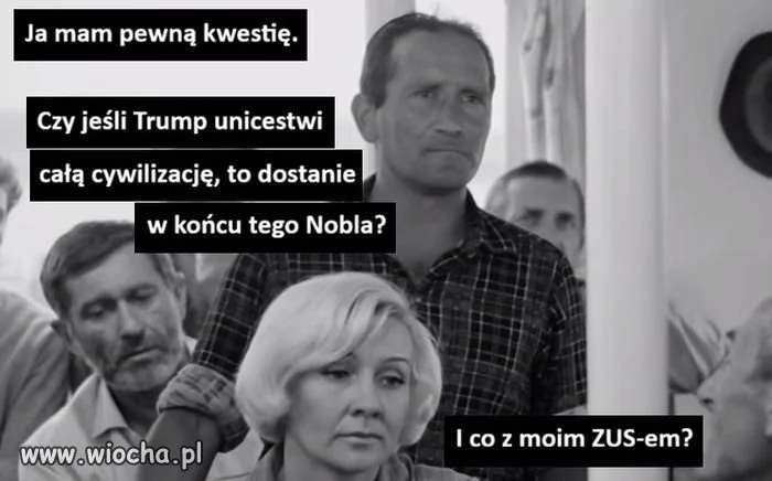 Jedno pytanie słuszne 