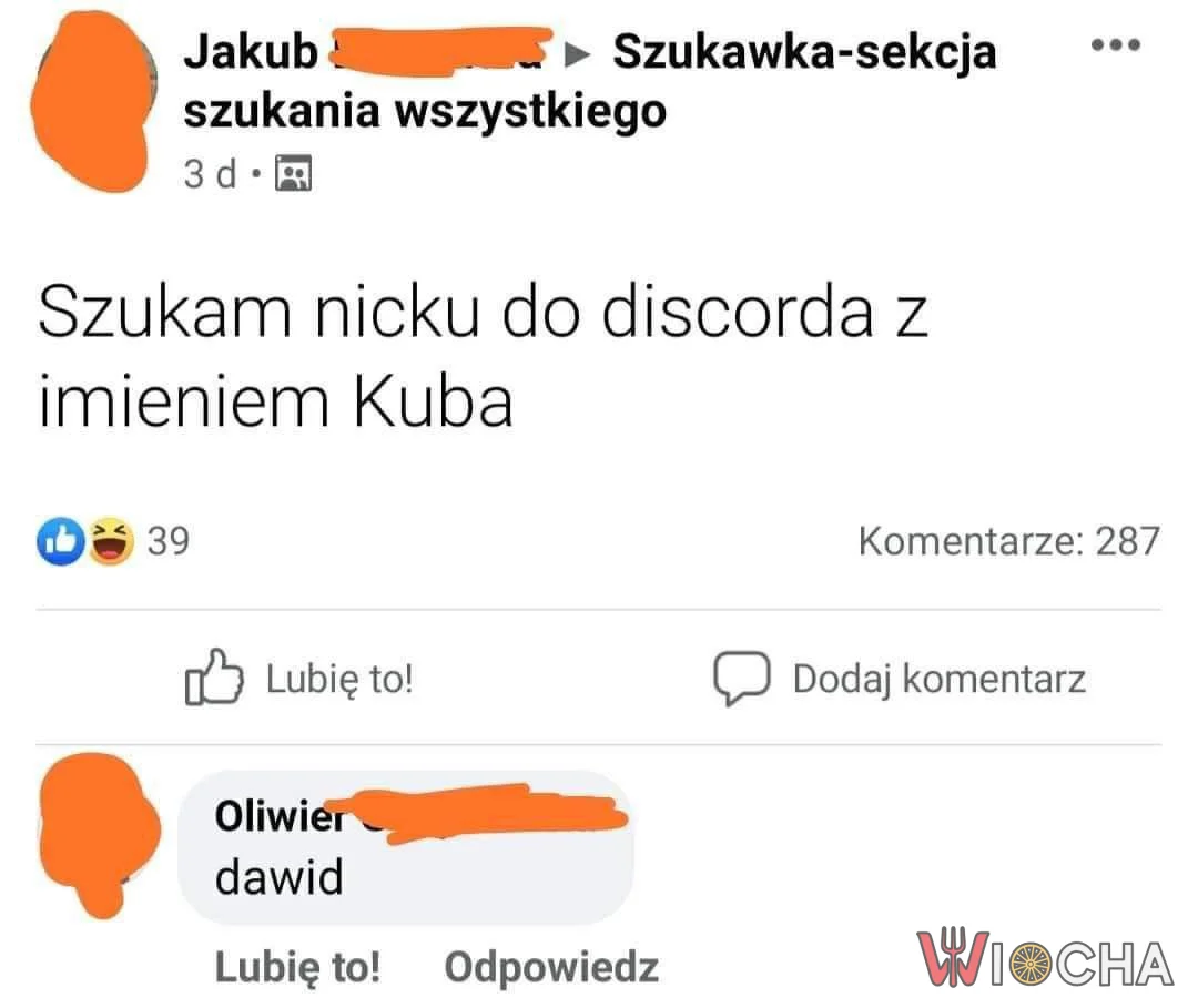 Kuba szuka, Oliwier znajduje
