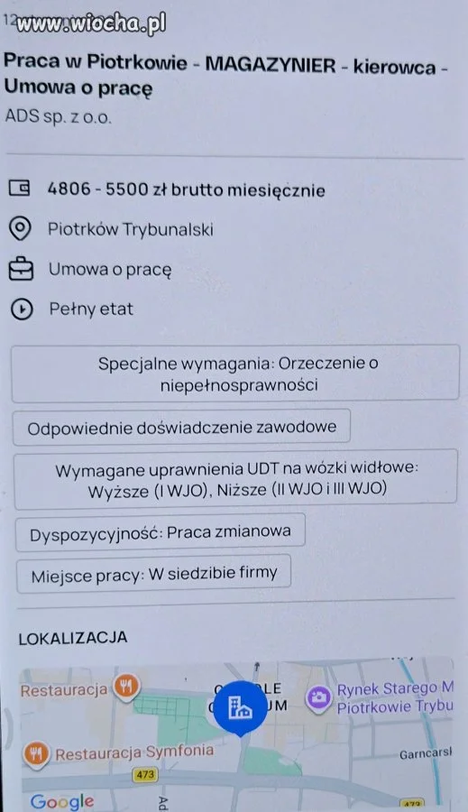 Ciekawe ogłoszenie 