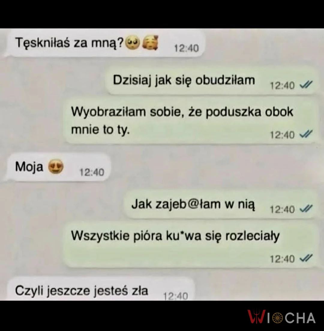 Czyli jesteś zła...
