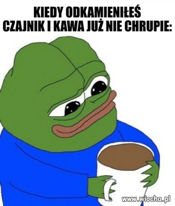Kawa już nie chrupie
