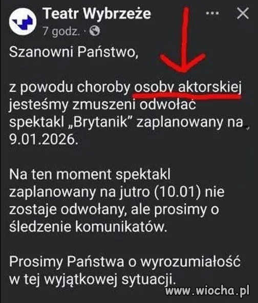 Osoba aktorska to jest to