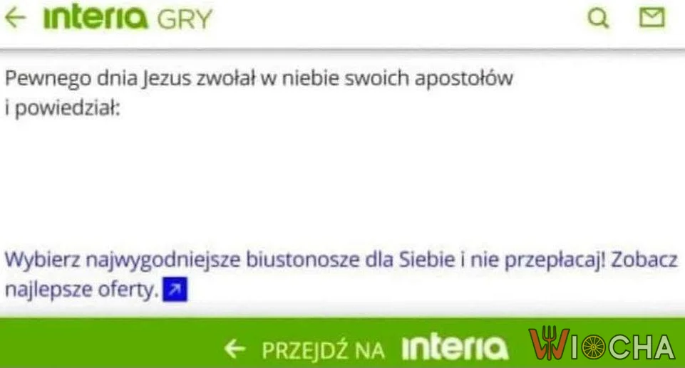 No skoro Jezus tak mówi...