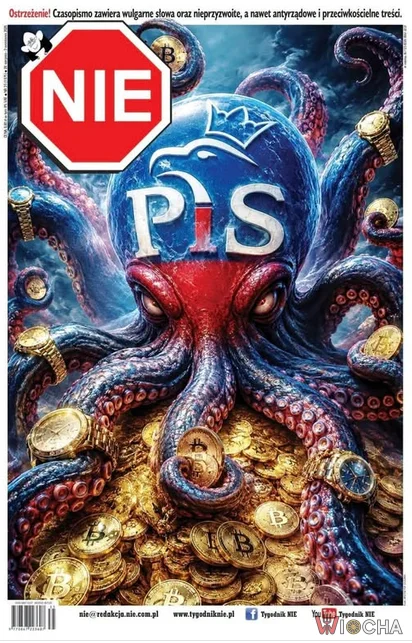 Świetna okładka w najnowszym numerze NIE.