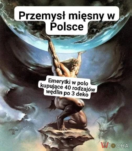 Mięsna dominacja starszych kobiet