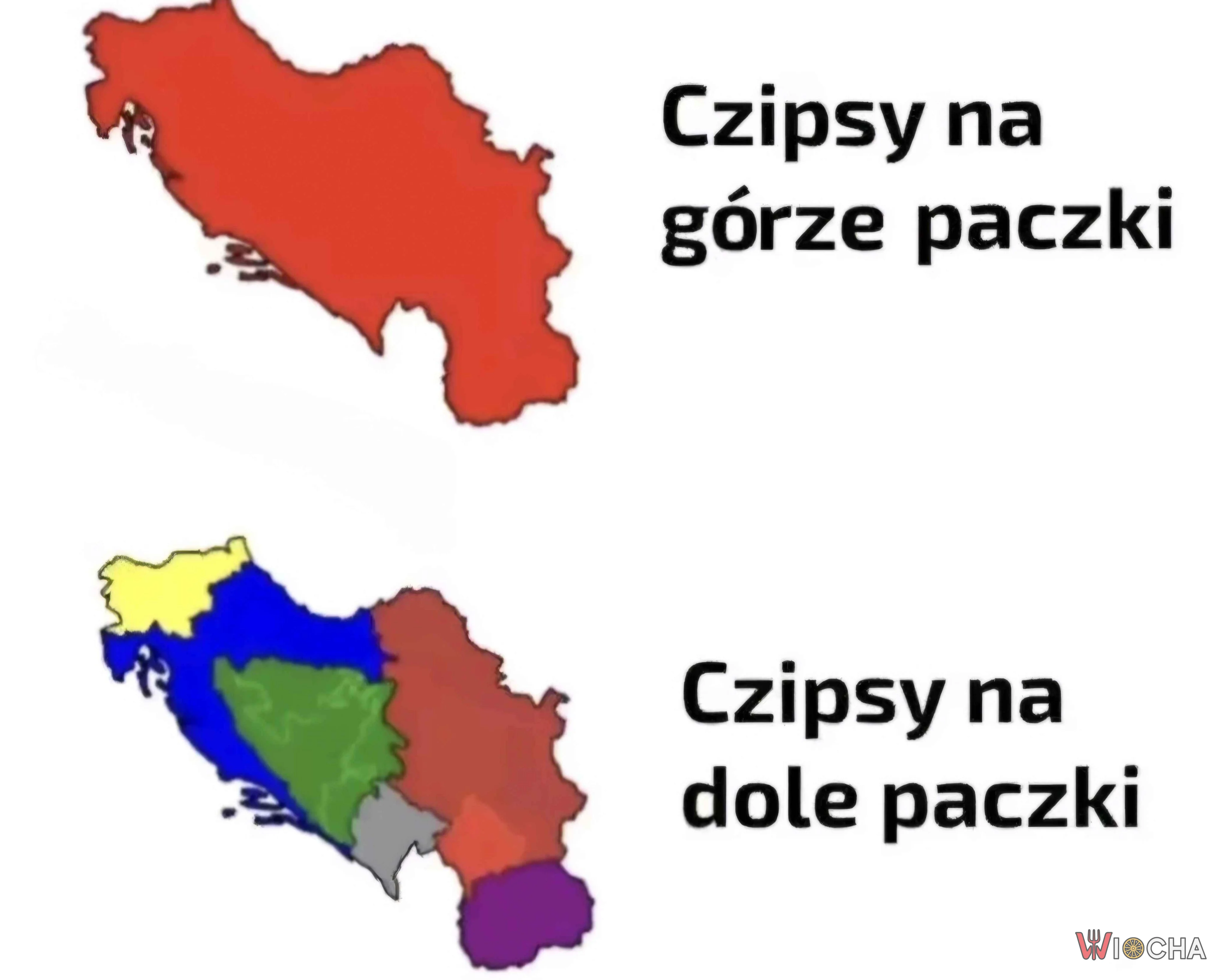 Czipsy na dole paczki żyją własnym życiem